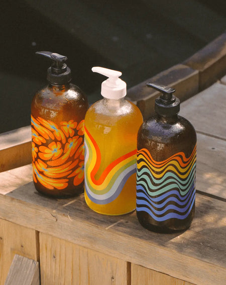 Mind & Body Wash 16oz Refillable Glass Mixed Case