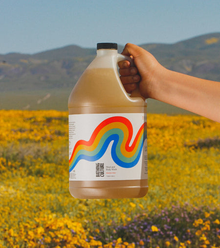 Mind and Body Wash 1 Gallon Refill (Meadow Vision)