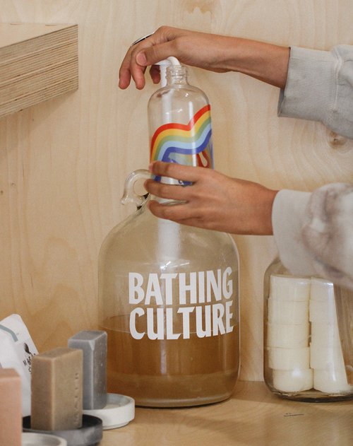 Mind and Body Wash Glass Refill Kit